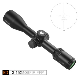 Rifle Scope ED-3-15X50SFIR-FFP /YUBEEN
