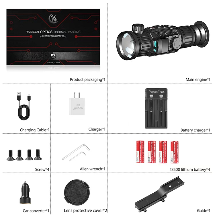 High-quality, cost-effective thermal imaging rifle scopes are available for OEM/ODM orders. Factory visits and collaborations are welcome.