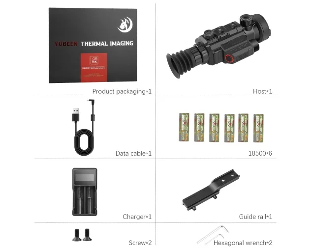 Thermal imaging rifle scope—DT50LRF