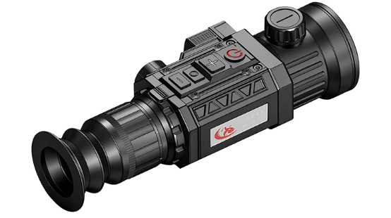 The YUBEEN FX55L features a sleek and stylish design, coupled with a compact 1000-meter electronic rangefinder on the left side