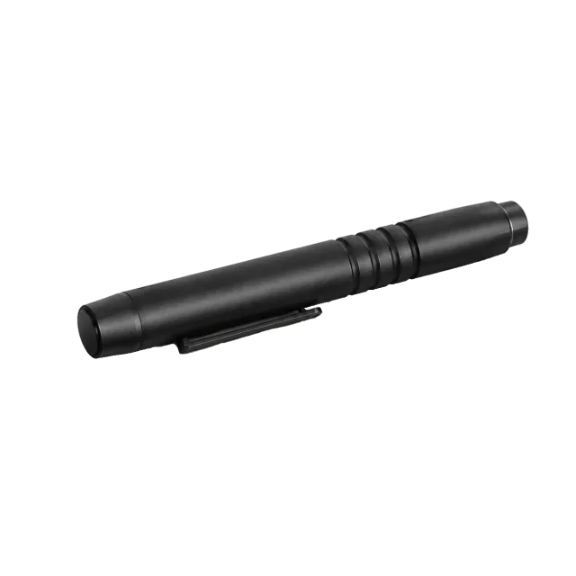 Lens cleaning pen included with the current product
