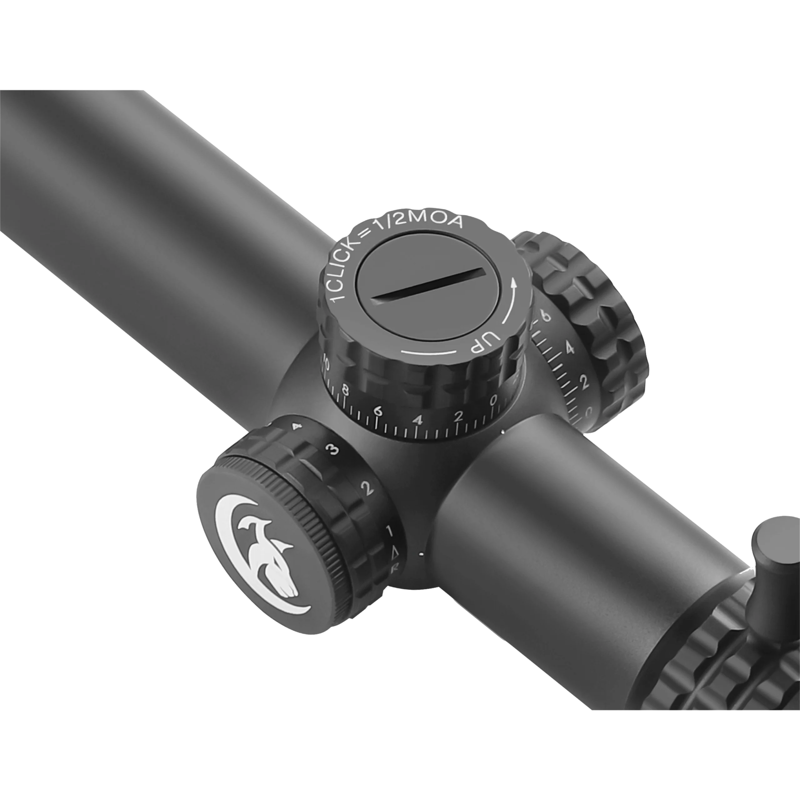 Yubeen BS1-5×24 riflescope turret detail