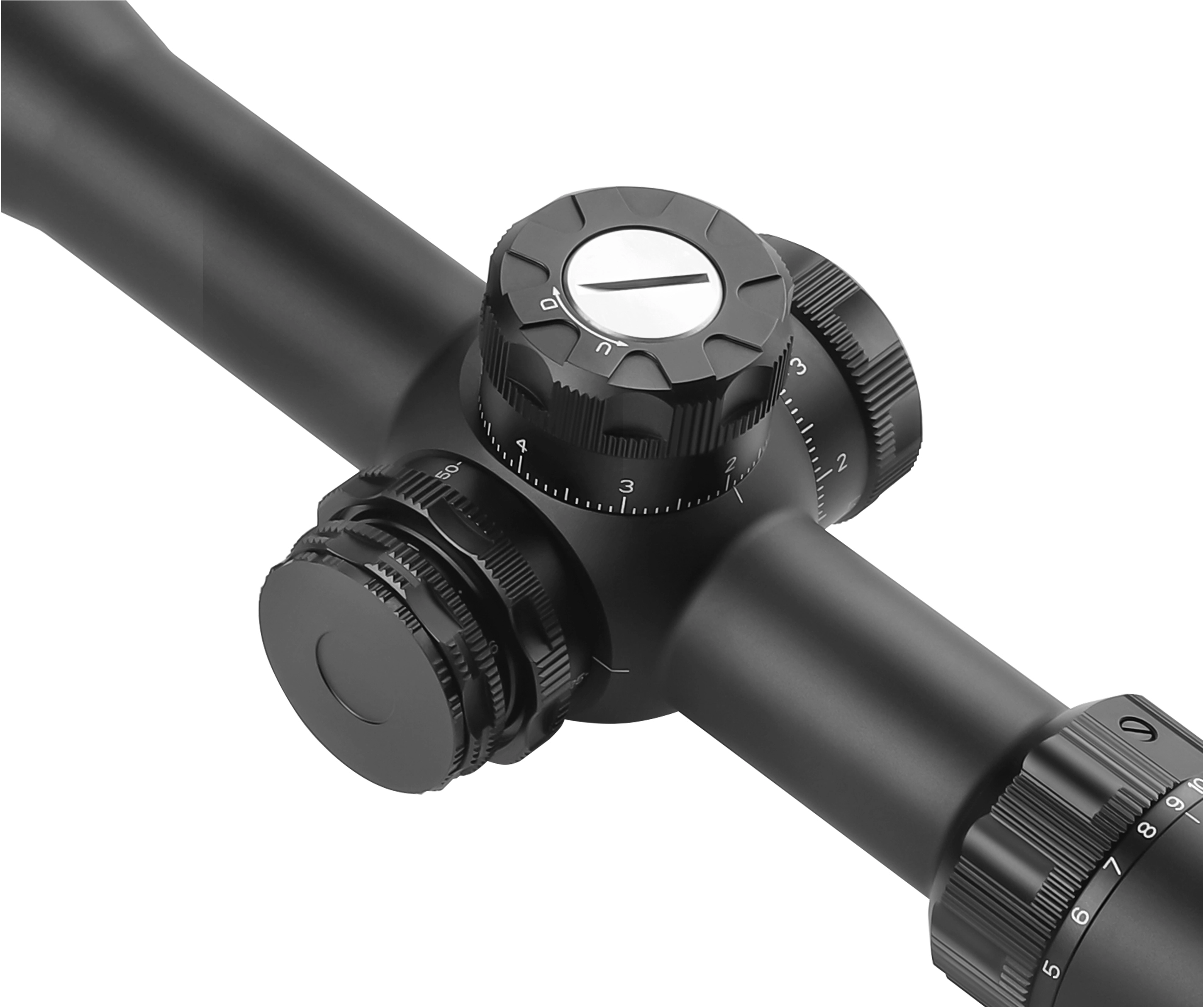 ED5-25×56 SFIR FFP turret detail