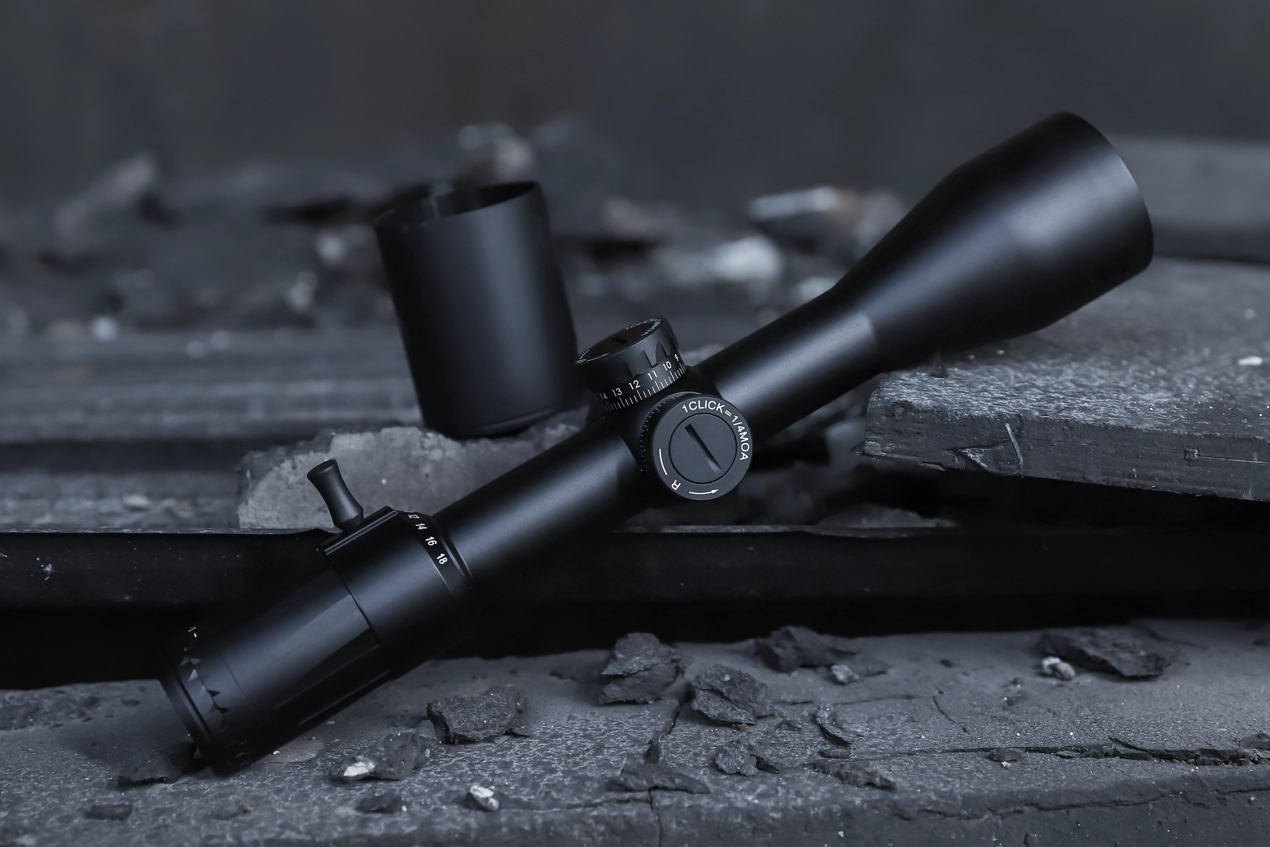 Yubeen VX3-18×50 SFIR riflescope mounted for practical outdoor use