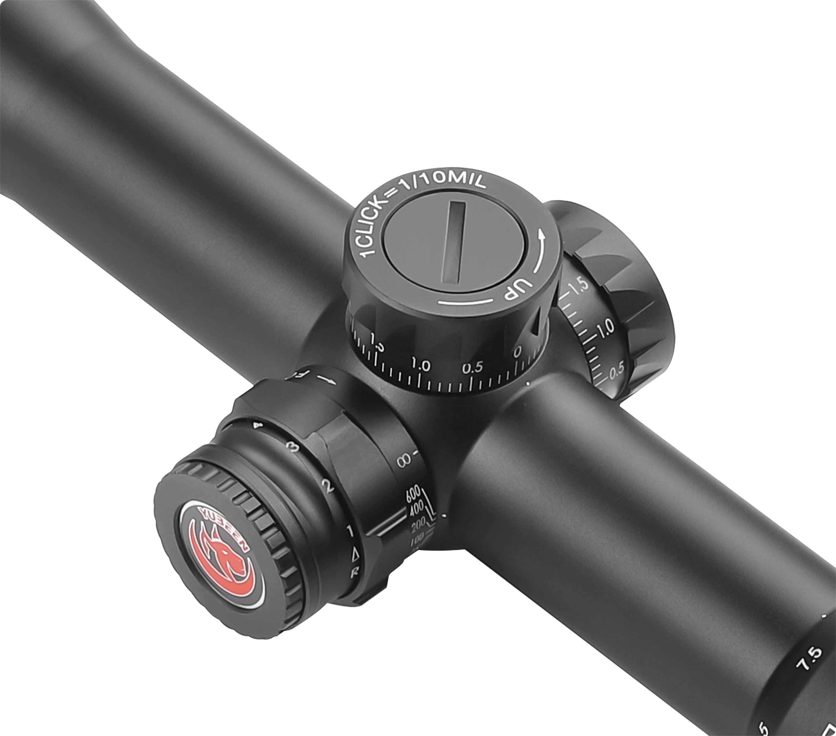 VX5-25×50 SFIR SFP turret detail