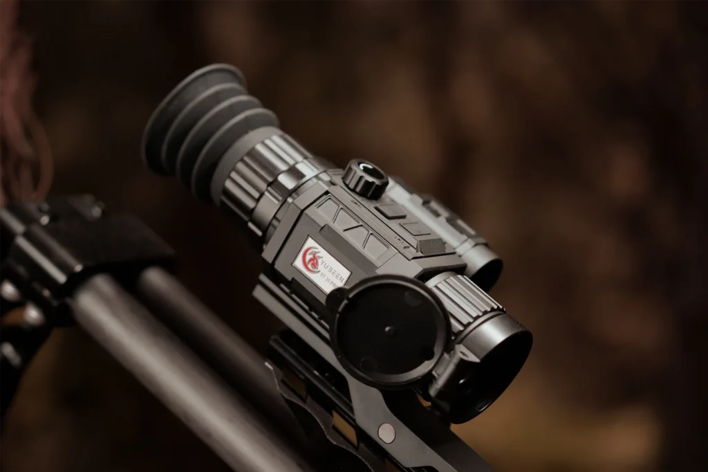 Confirm the exact model, integrated LRF, supported ballistic functions, required data sources, orientation sensors, display behavior, software version, profile support, app requirements, documentation, warranty, and technical support.