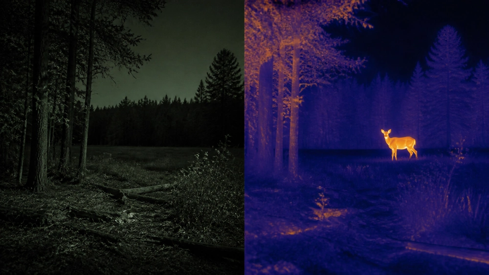 Thermal Scope vs Night Vision: What Changes in Real Use? Thermal Scope vs Night Vision: What Changes in Real Use?