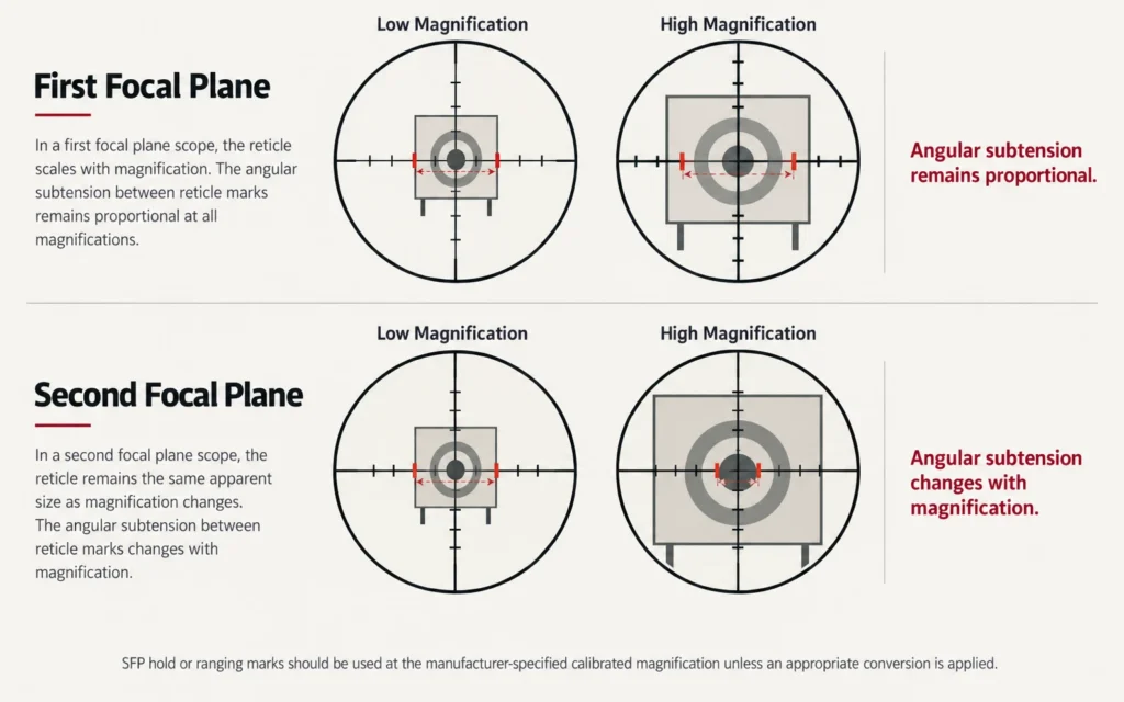 Reticle Subtension Is the Key Concept